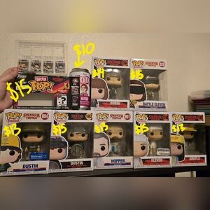 Stranger Things Funko Pops